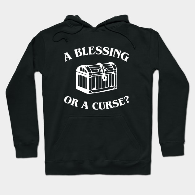 Mimic Blessing or Curse TRPG Tabletop RPG Gaming Addict Hoodie by dungeonarmory